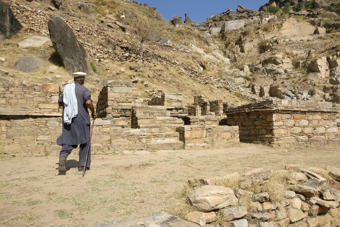 Photo of the Buddhist site of Chatpat, Province of Khyber-Pakhtunkhwa