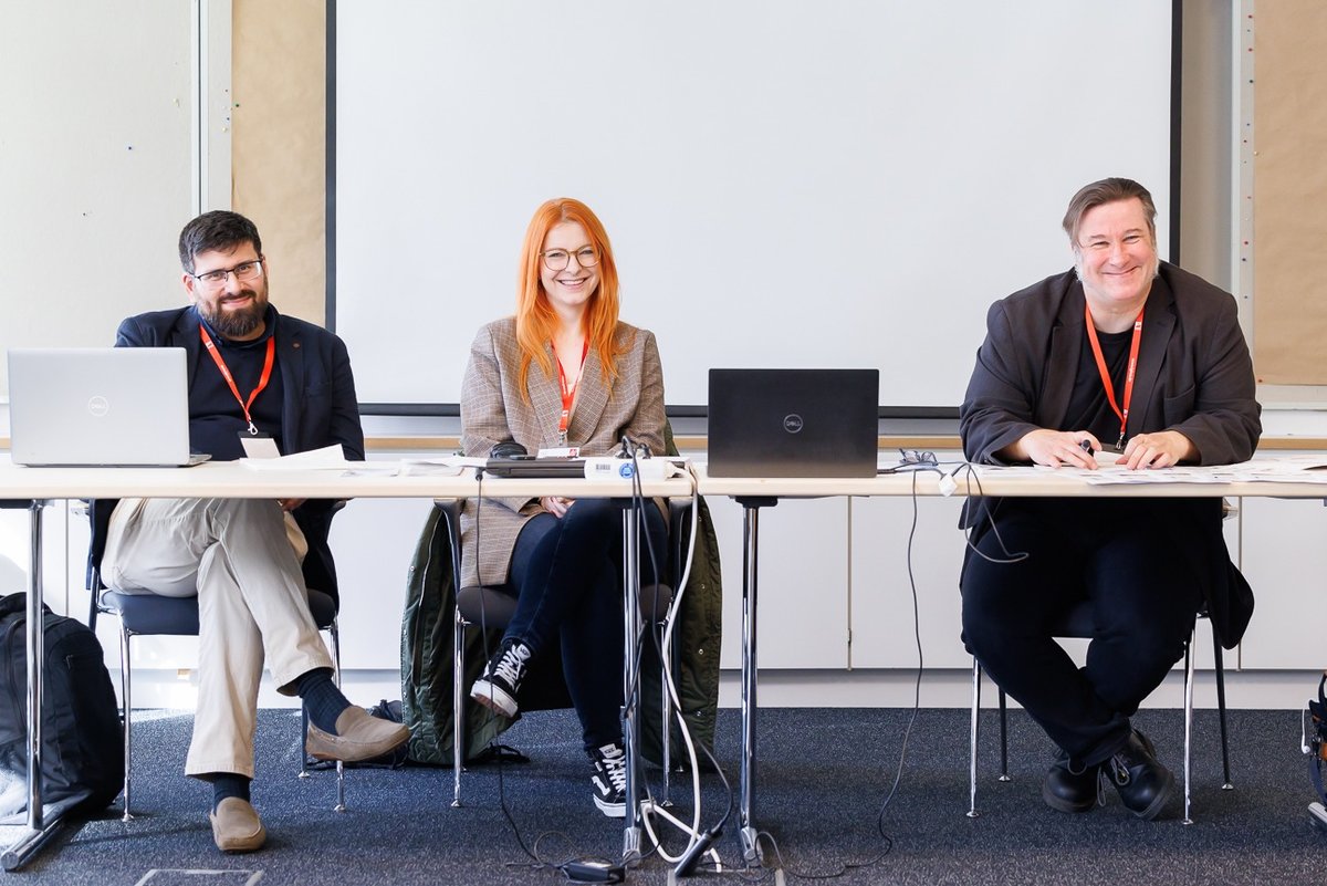 Sarah Rautert und Nadeem Khan beim Demokratie- und ...