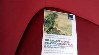 image of This Year's KHK Annual Conference on the Transcendence/Immanenz Distinction