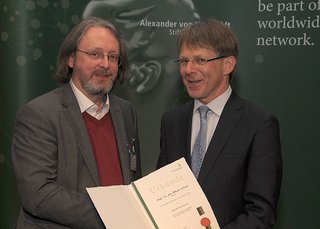 image of Verleihung in Bamberg: Humboldt-Preis für Jan-Ullrich Sobisch