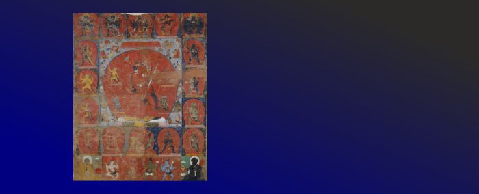 image of Vajravārāhī in Tangut Buddhist Manuscripts