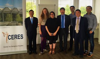 image of Chinese Delegation of Scientists visits CERES. Joint Conference on 'Tradition' planned