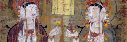 image of Moving out of the Tibetan Period: Stein Painting 3 from Dunhuang