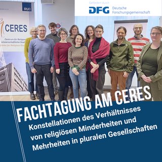 image of DFG Netzwerk richtete Fachtagung zu „Konstellationen und Verhältnissen von religiösen Minderheiten und Mehrheiten in pluralen Gesellschaften“ aus