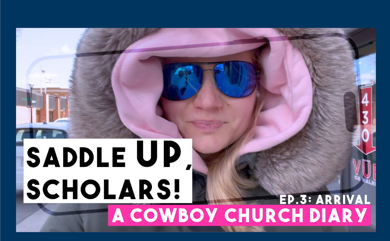 image of Episode 3 of the vlog series "Saddle up, scholars!" available now!