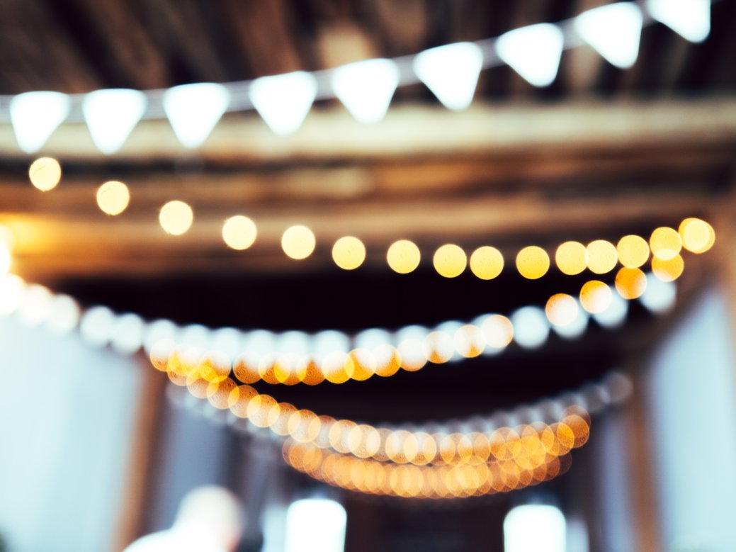 Garlands and fairy lights