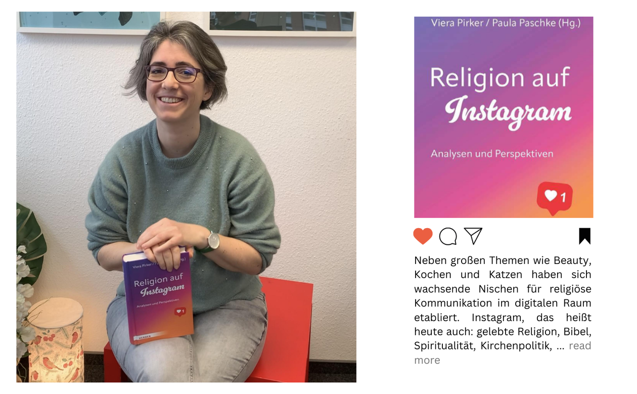 image of Digitale Religionswelten auf Instagram: Einblicke, Trends und Diskussionen im neuen Buch „Religion auf Instagram“