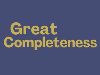Logo of GreatCompleteness