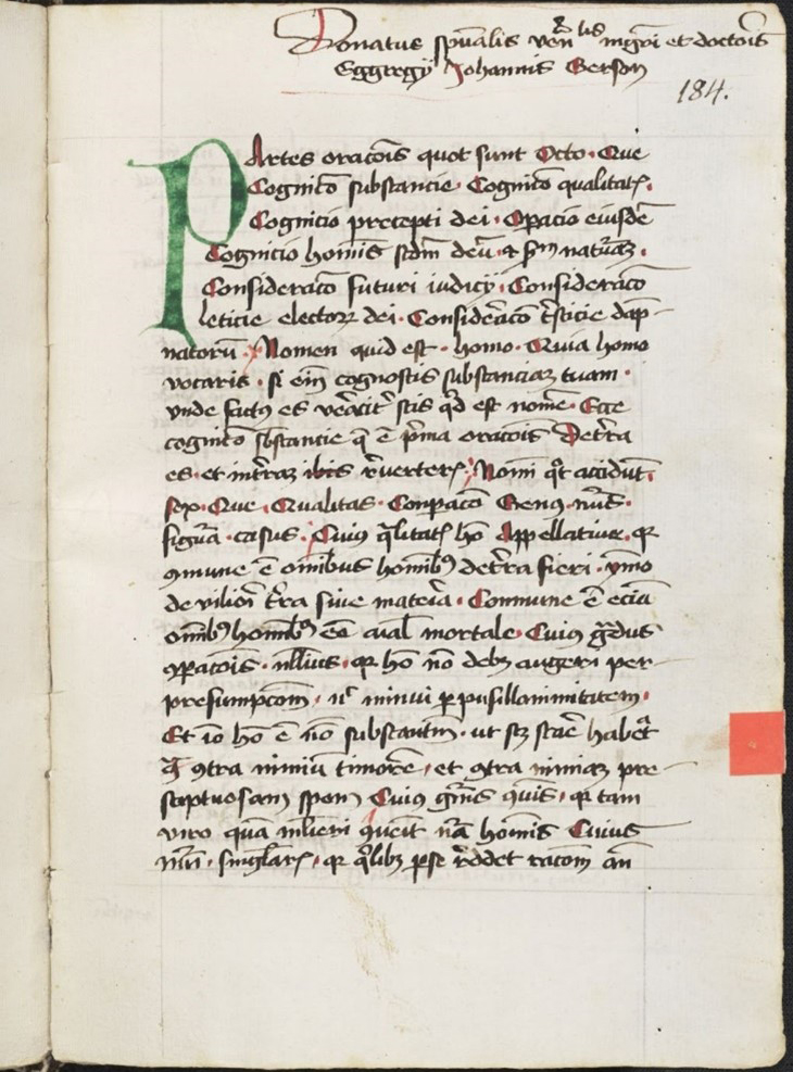 University and Provincial Library of Tyrol, Cod.636 (f.184r)